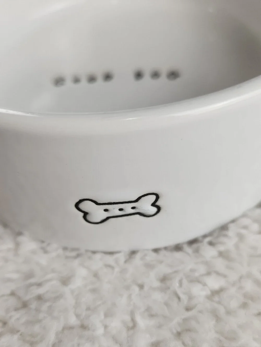 Small Dog Bundle-Blue Silicone Lick Mat, White Ceramic Bowl, 2 Pink/Teal Collars